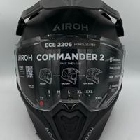 Casco Airoh Commander 2 Color Black Matt