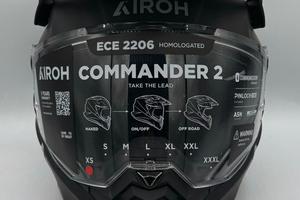Casco Airoh Commander 2 Color Black Matt