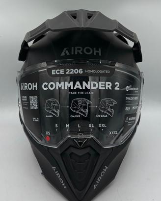 Casco Airoh Commander 2 Color Black Matt