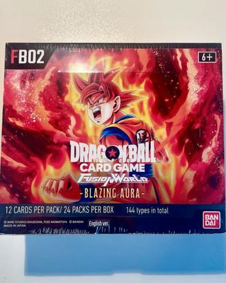Dragon Ball Fusion World Booster Box FB02 ENG