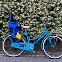 Bicicletta  Bianchi vintage donna azzurro