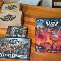 Blood Rage + 2 espansioni + organizer + token kick