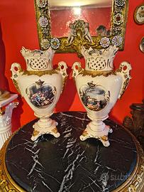 Meravigliosa coppia di vasi barocco veneziano