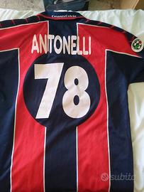 Maglia calcio uff. Antonelli 01-02 indossata