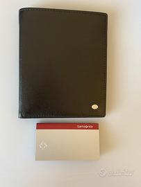 Portafoglio Samsonite Pelle 14 Carte NUOVO+ Box