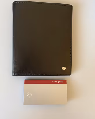 Portafoglio Samsonite Pelle 14 Carte NUOVO+ Box