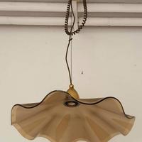 Lampadario monoluce da cucina vintage
