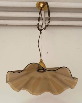 Lampadario monoluce da cucina vintage