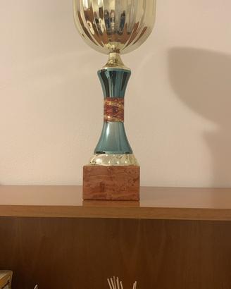 Coppa premio 41.5 cm base in marmo