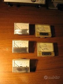 Amperometro Voltmetro VuMeter Wattmetro Rosmetro