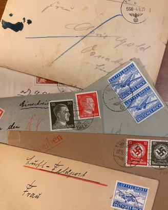 Buste tedesche 1939-1945 francobolli