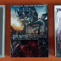 DVD Transformers 1, 2 e 3.
