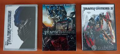 DVD Transformers 1, 2 e 3.