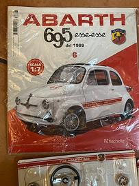 Abarth 695 modello in scala 1:7 HACHETTE