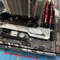 Scheda Madre ASRock B550M Steel Legend AM4 wifi6