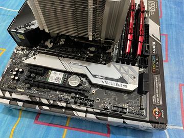 Scheda Madre ASRock B550M Steel Legend AM4 wifi6