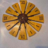 orologio da parete in legno 