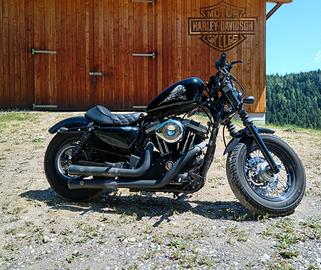 Harley davidson forty height