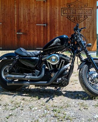 Harley davidson forty height