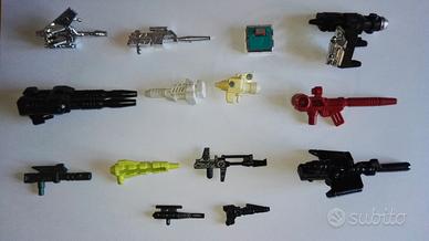 Lotto accessori transformers originali anni '80