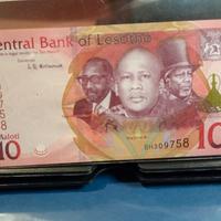 Lesotho 2021 nuova unc fds 