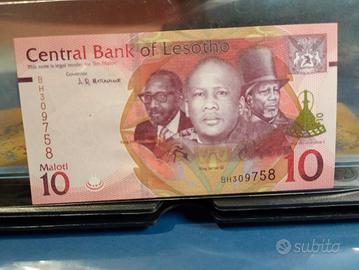 Lesotho 2021 nuova unc fds 