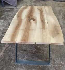 TAVOLO in legno NOCE massiccio massello