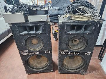 IMPIANTO AUDIO MONTARBO AMPLIFICATE 