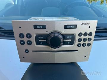 Autoradio CD 30 Mp3 per Opel Corsa D con display