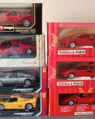 modellini 1/18 NUOVI Ferrari Lamborghini 
