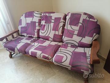 divanetti legno massello