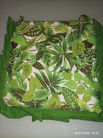 2 cuscini sfoderabili  double face NUOVI