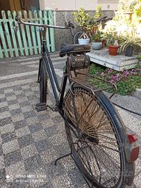 bicicletta antica marca everest freni a bacchetta 