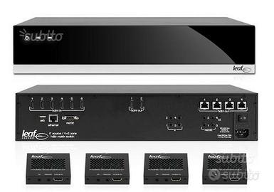 Matrice HDMI + ricevitori + telecomando+controller