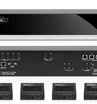 Matrice HDMI + ricevitori + telecomando+controller