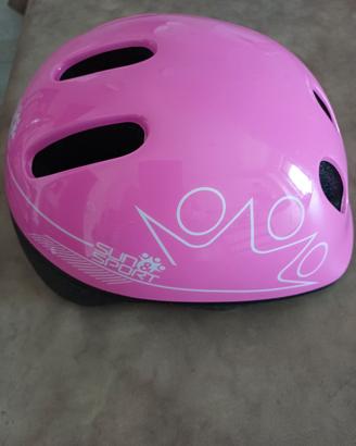 casco bici bambina 
