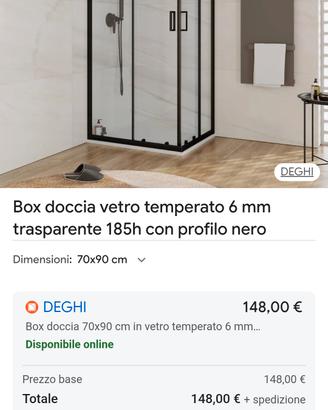 box doccia come nuovo 