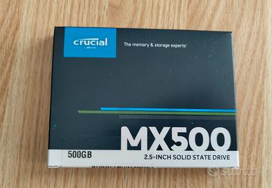 SSD Cruciale MX500 500gb