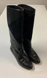 Stivali in pelle neri  Salamander