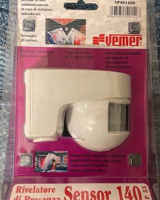 Stock Rilevatore di Presenza Vemer Sensor 140