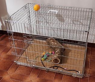 Gabbia grande per animali con doppia porta