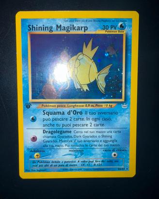 Pokemon Shining Magikarp  Neo Rev. ITA 1a Edizione