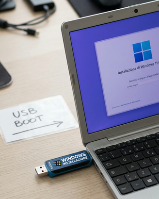Chiavetta USB Bootable – Installazione Win 10/11