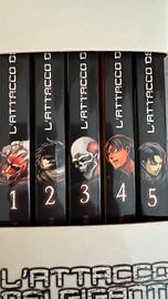 Manga - L’attacco dei Giganti 5 libri