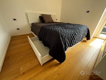 4 contenitori sottoletto IKEA MALM – bianchi