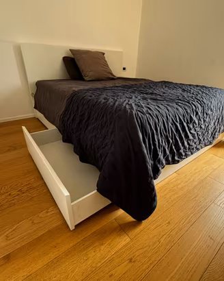4 contenitori sottoletto IKEA MALM – bianchi