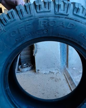4 gomme tassellate per jeep 