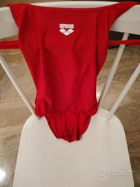 Costume intero piscina Arena rosso