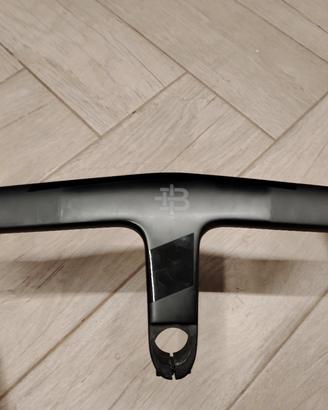 Manubrio Black Inc Aero 400x100 mm