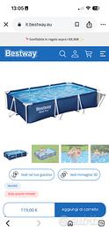 Piscina da giardino Bestway  NUOVA mai usata